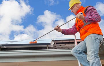 Littlehoughton soft wash roof cleaning